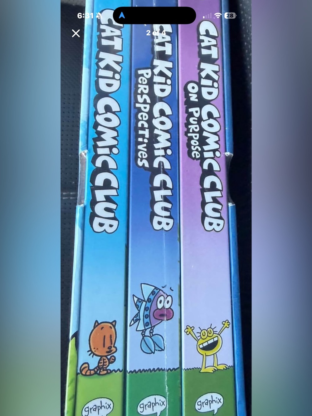 Cat Kid Comic Club Collection 3 books NEW still in wrapper